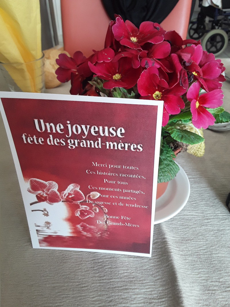 dimanche 06 mars Fête des grands-mères