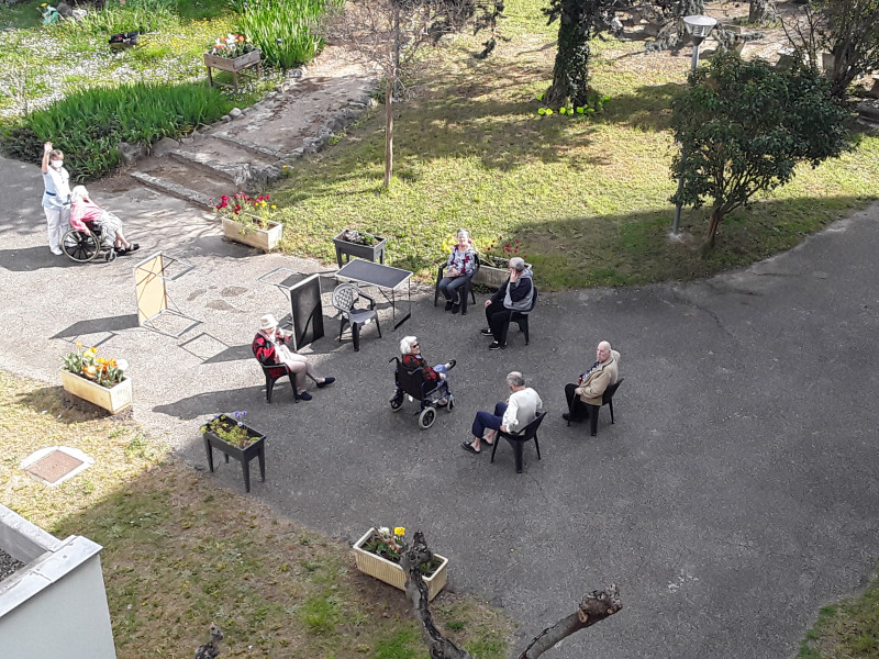 Promenade dans le parc